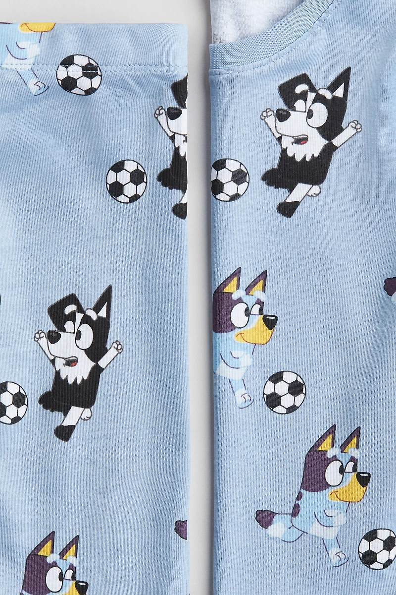 Snug Fit Cotton Jersey Pajamas