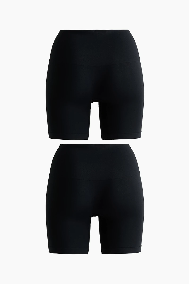 2-Pack Seamless Medium Shape Bikers