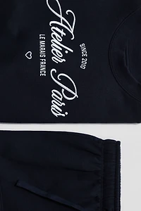 2-Piece Sweatshirt and Sweatshorts Set