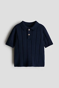 Knit Polo Shirt