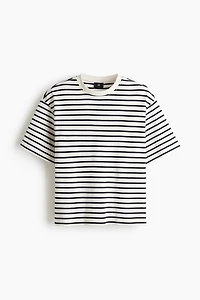 Relaxed-Fit Interlock Cotton T-Shirt