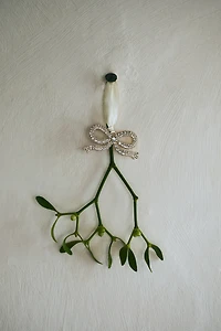 Décoration de Noël en forme de boucle