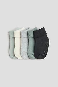 5-pack Non-slip Socks