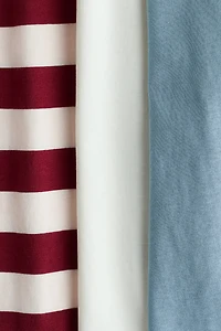 Lot de 3 T-shirts en coton