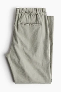 Regular Fit Linen-blend Pants