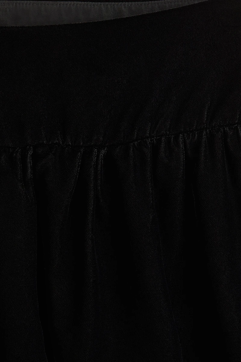 Velvet Balloon Skirt