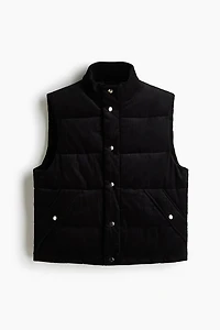 Corduroy Puffer Vest