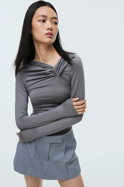 Twist-Detail Top