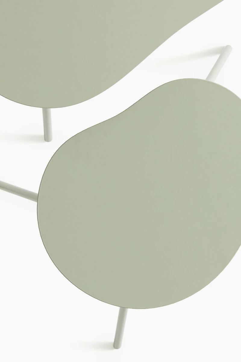 Metal Side Table Set