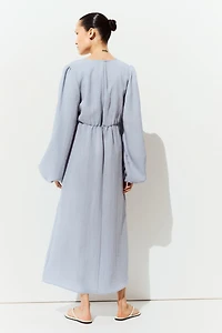 MAMA Button-Front Dress