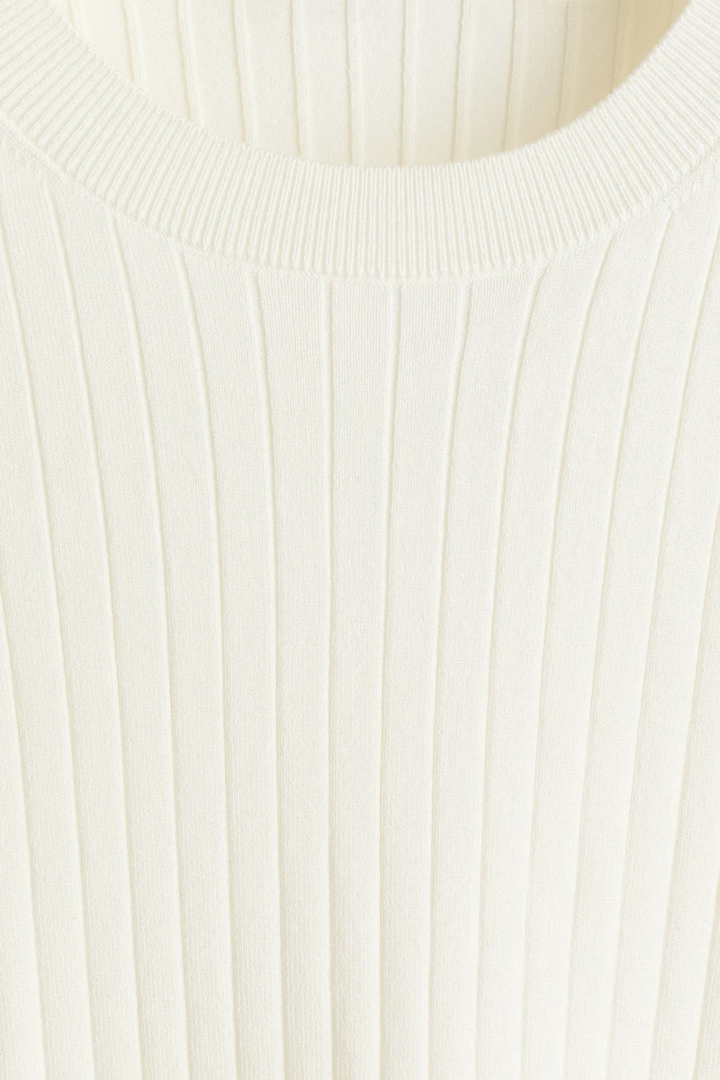 Slim-Fit Knit T-Shirt