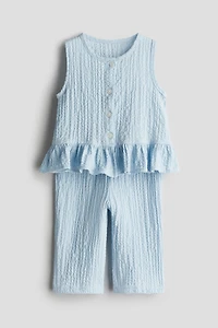 2-Piece Seersucker Set