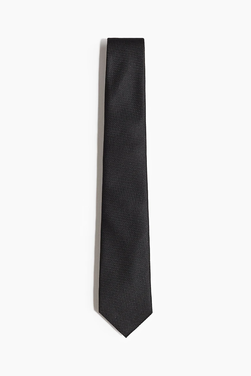 Cravate texturée