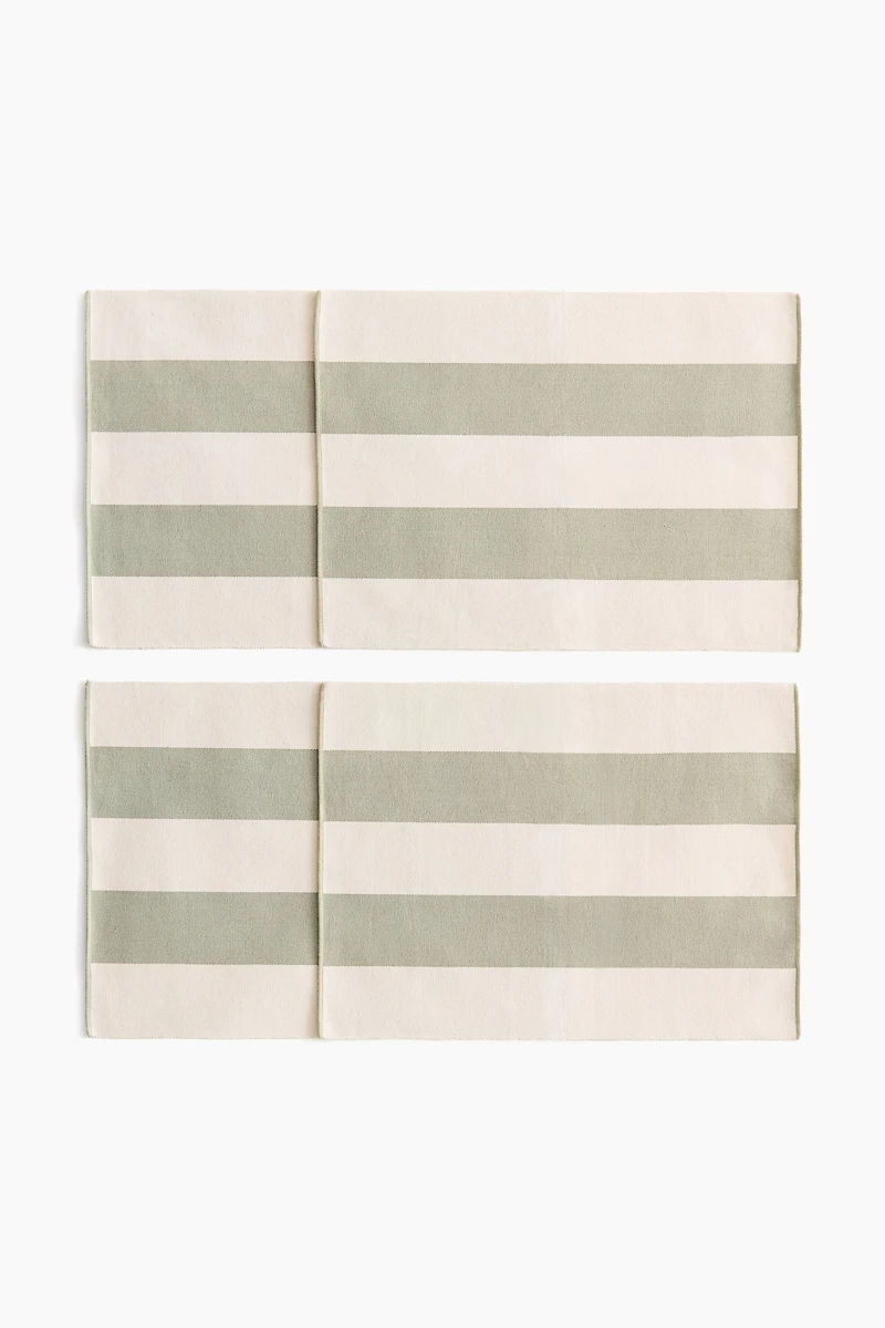 4-Pack Cotton Placemats