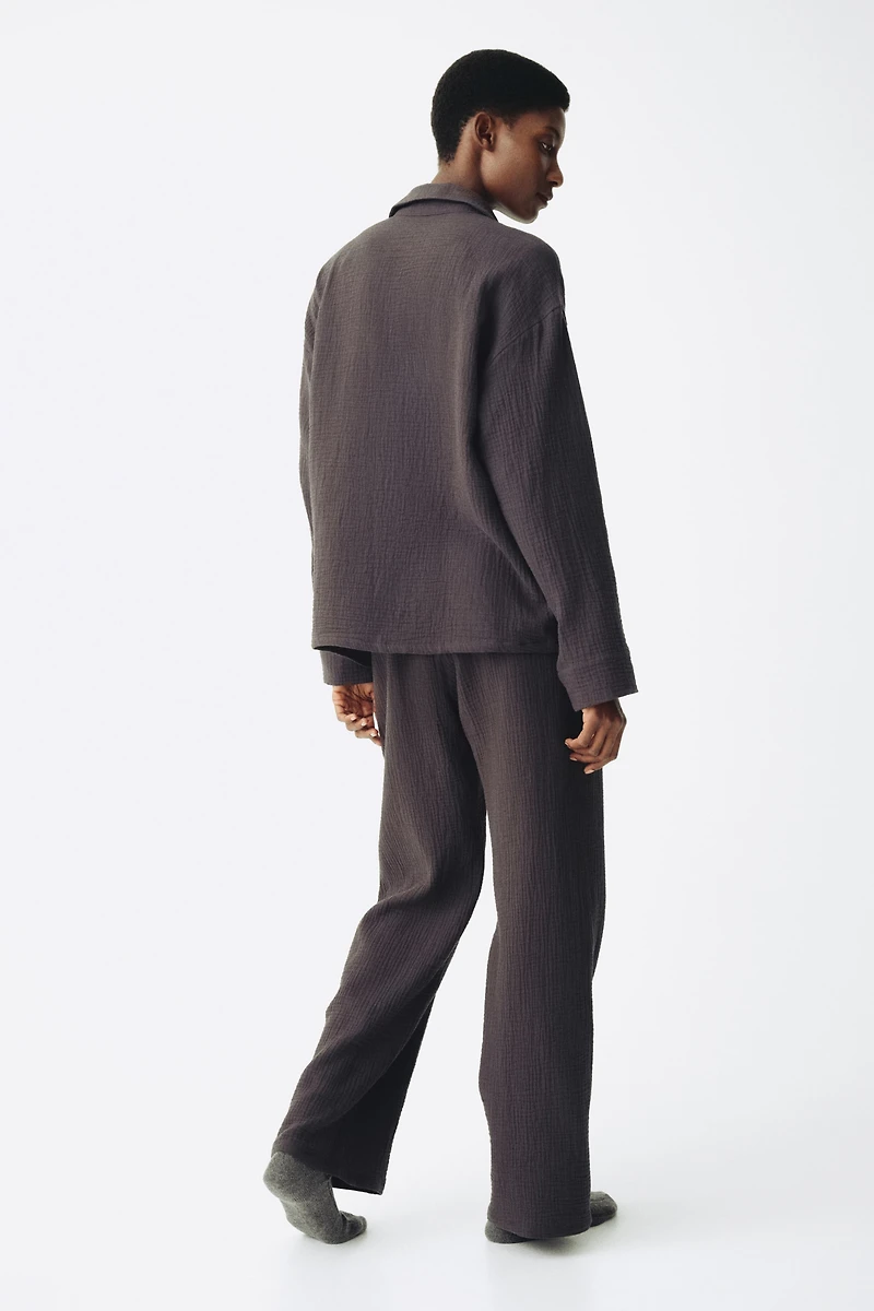 MAMA Pyjama en mousseline de coton