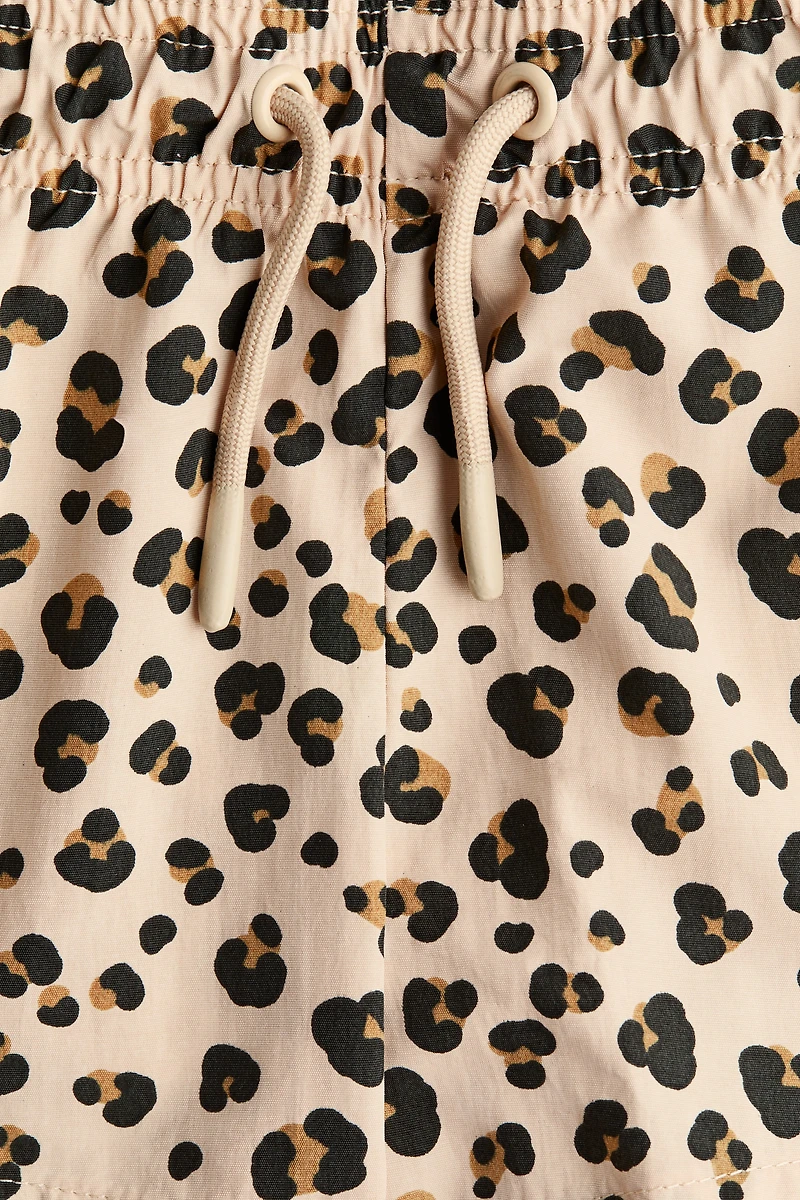 Patterned Swim Shorts