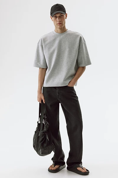 Oversized-Fit Scuba T-Shirt
