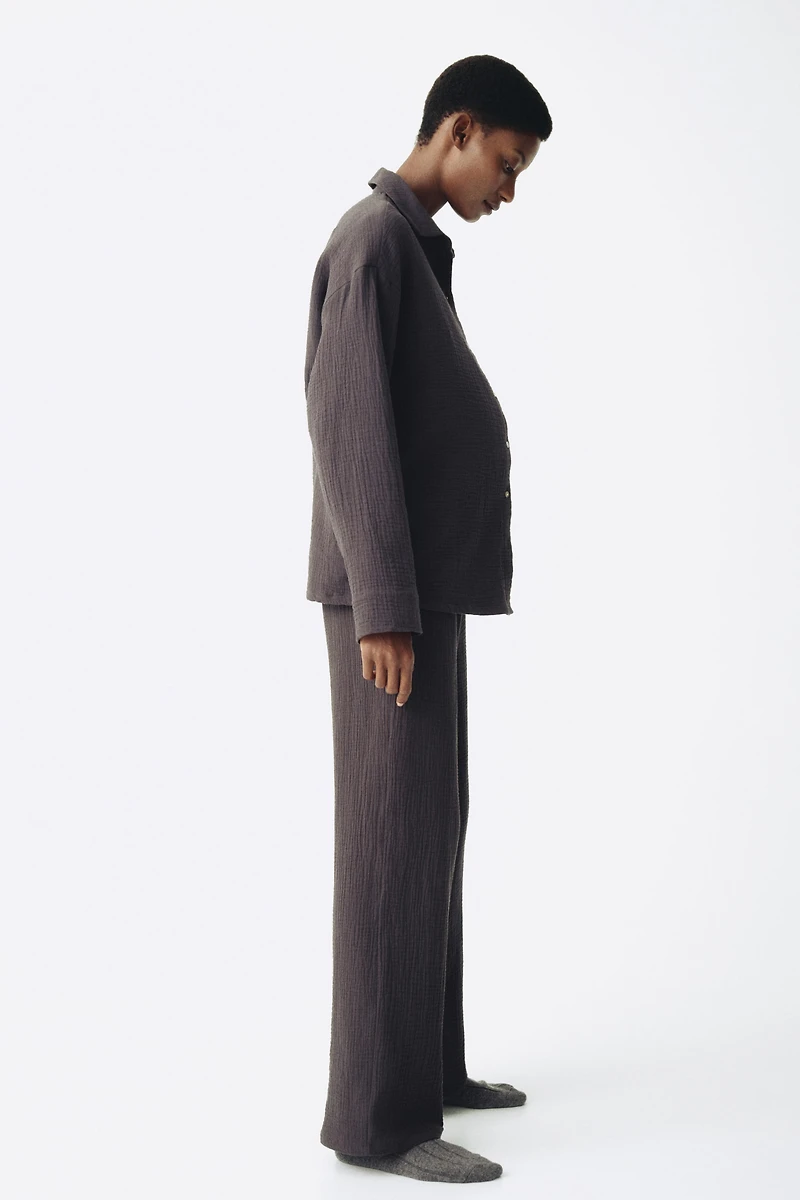 MAMA Pyjama en mousseline de coton