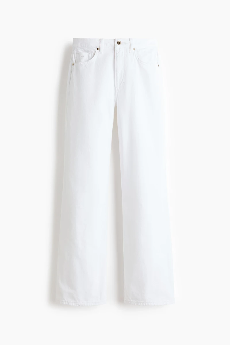 Wide-Leg Ultra High Jeans