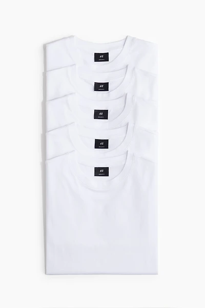 5-pack Regular Fit T-shirts