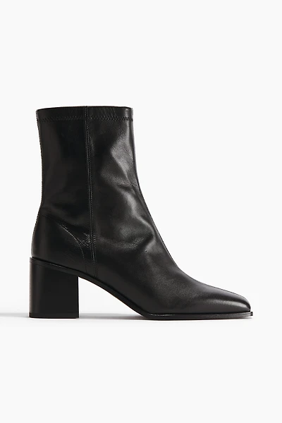Leather Ankle Boots