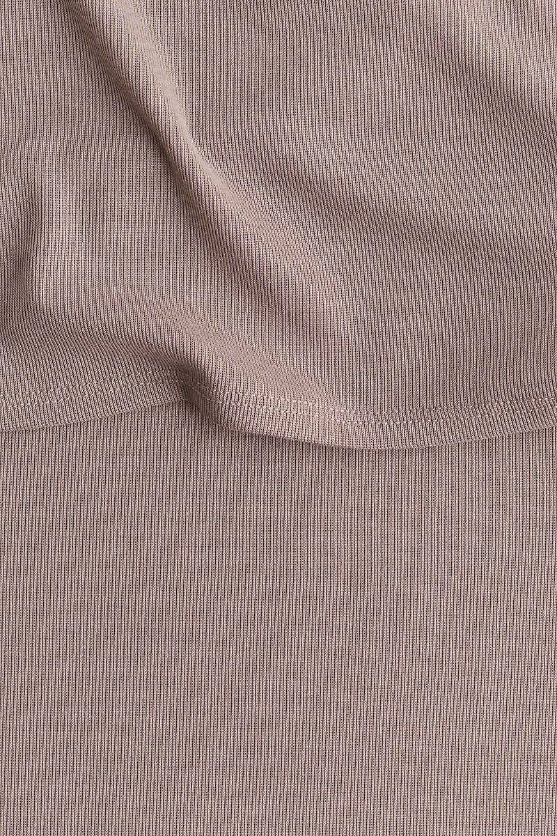 Off-the-Shoulder Dress with Foldover Edge