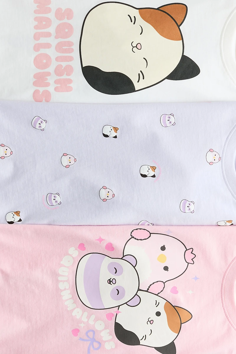 Lot de 3 hauts en jersey