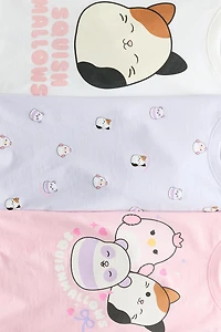 Lot de 3 hauts en jersey