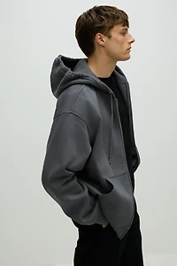 Loose-Fit Hooded Jacket