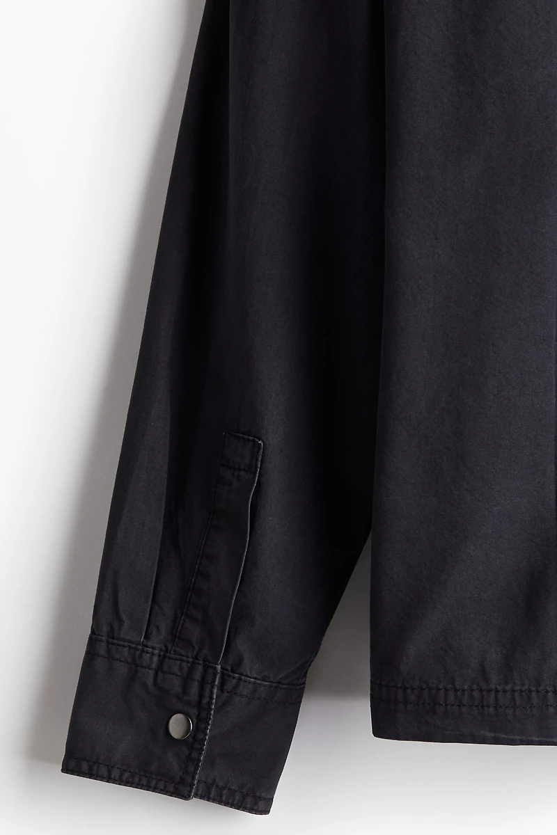 Regular-Fit Utility Overshirt