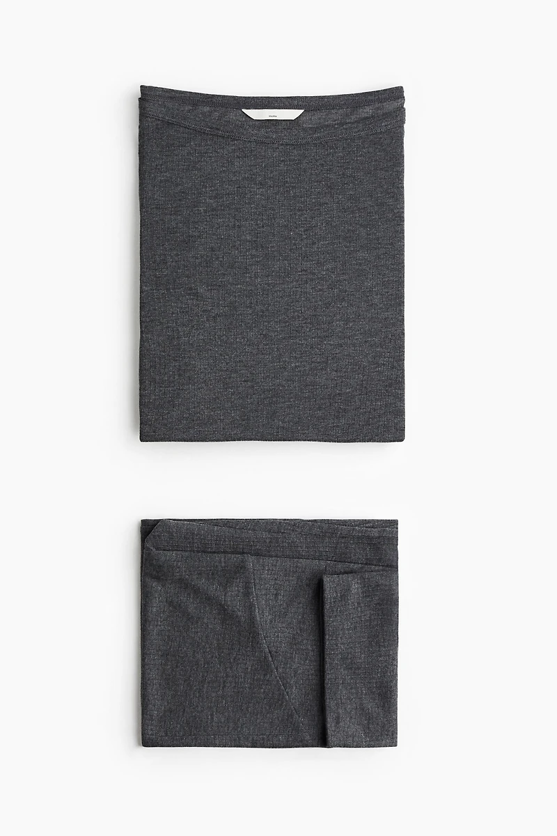 MAMA Ensemble côtelé 2 pièces