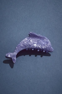 Dolphin-Shaped Hair Claw