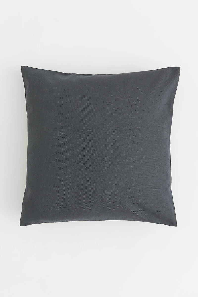 Housse de coussin en toile coton