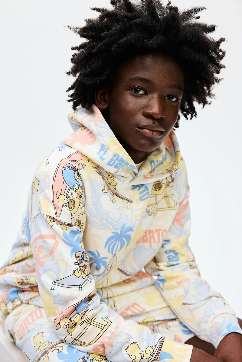 Printed Hoodie