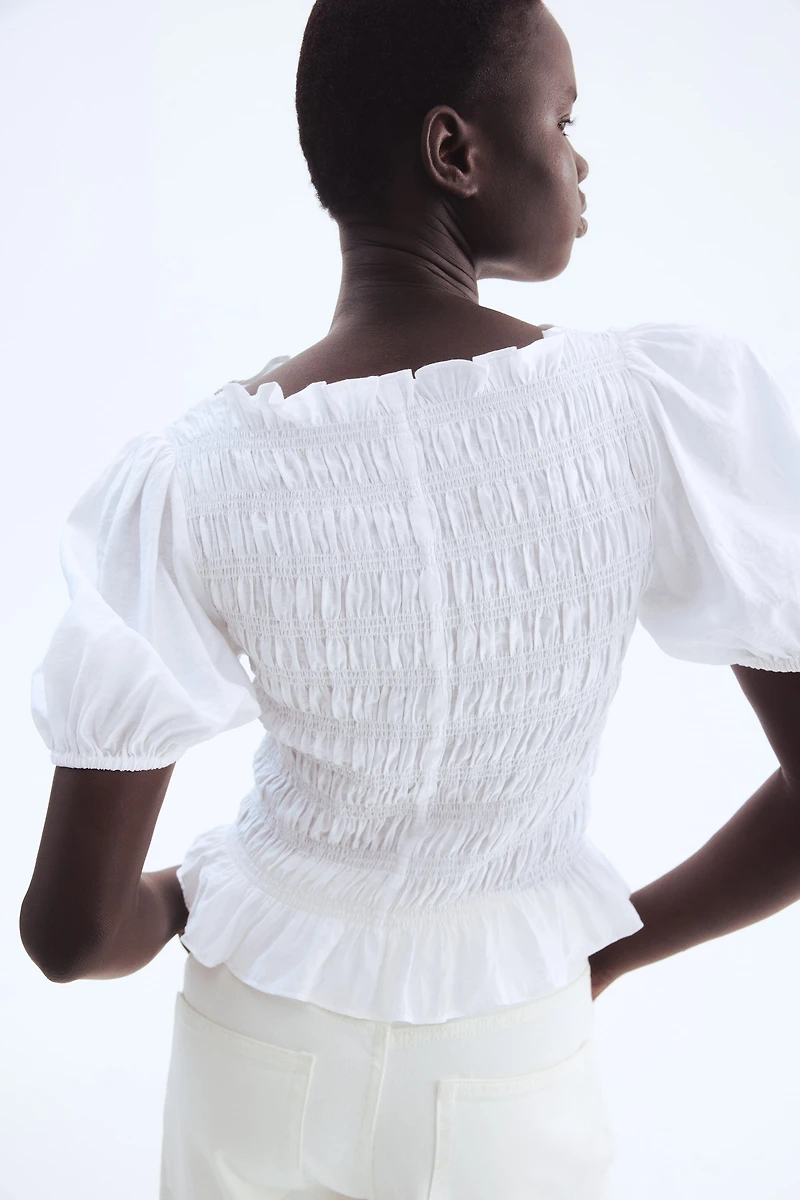 Smocked Blouse