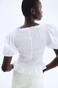 Smocked Blouse