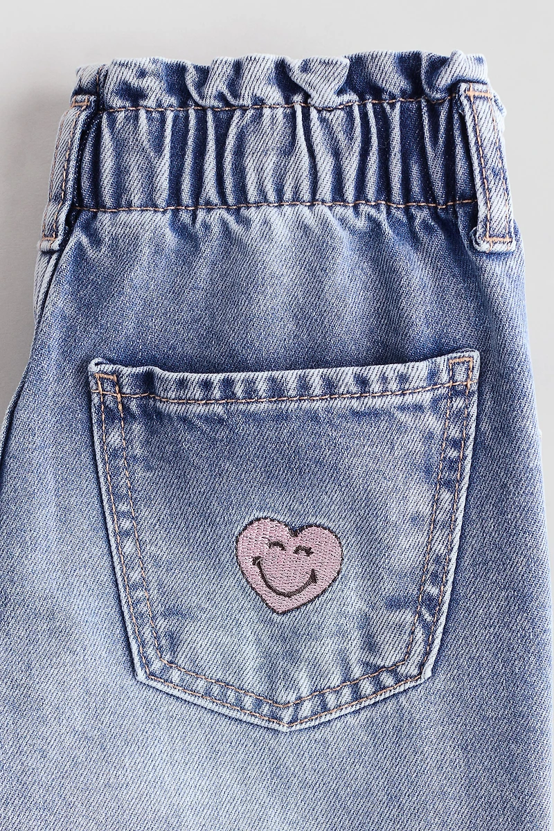 Key Ring-Detail Jeans
