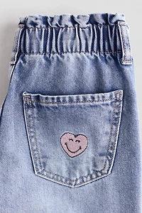 Key Ring-Detail Jeans