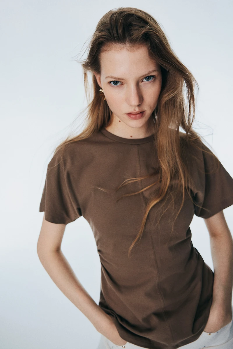 T-shirt ruché
