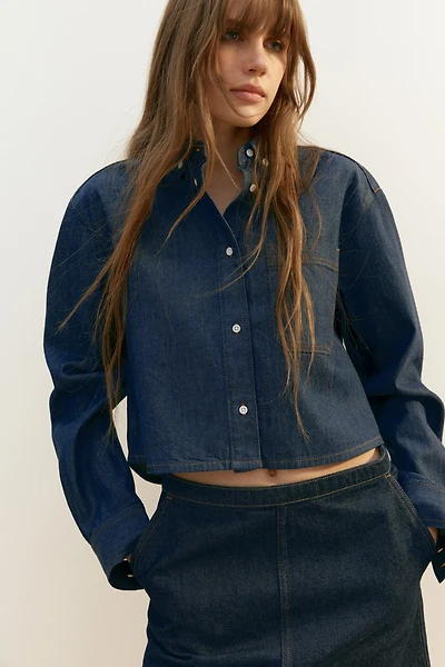 Chemise en denim