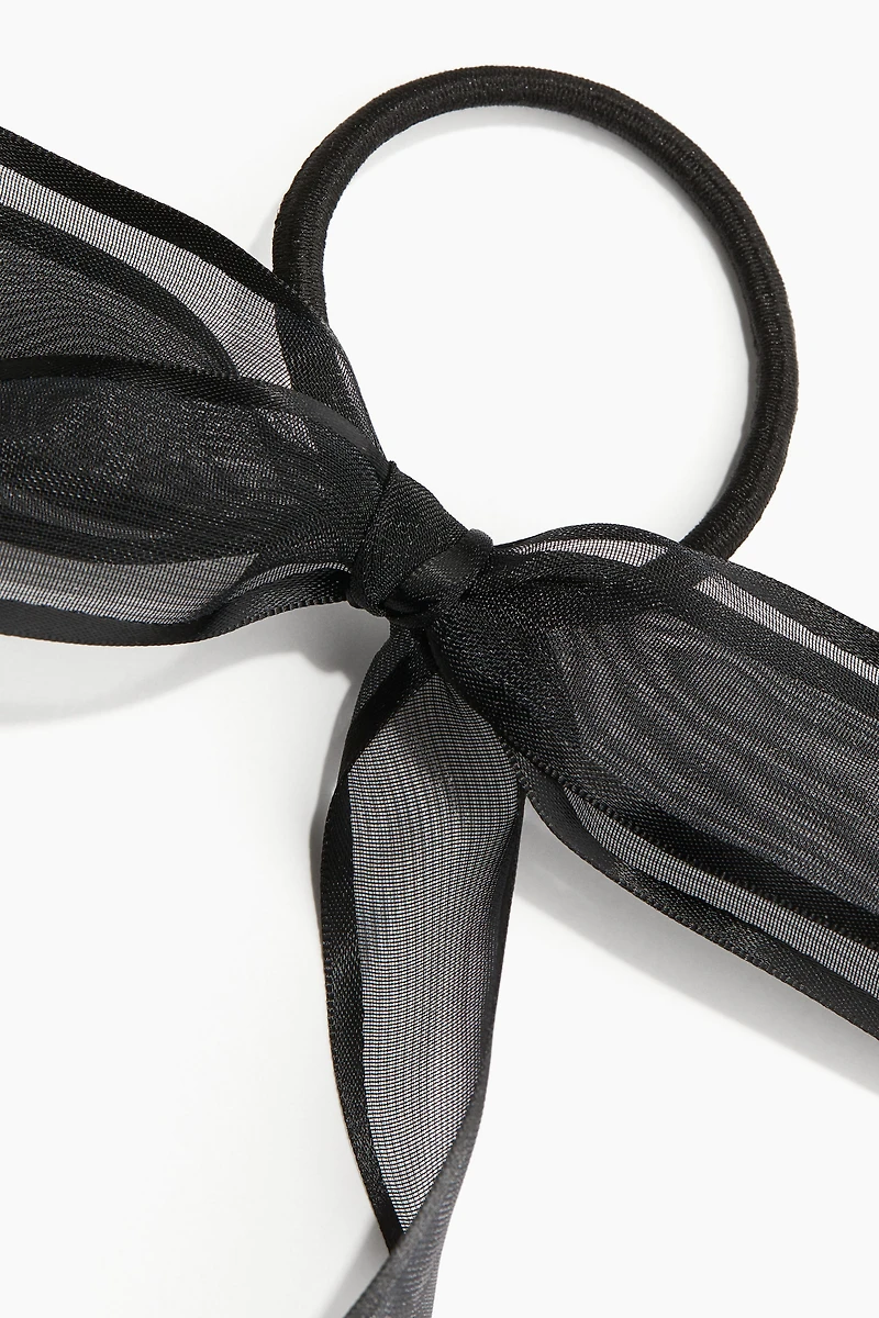 Hair Elastic with Bow
