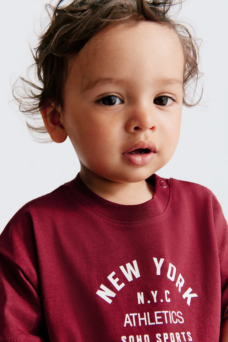 Printed Cotton T-Shirt