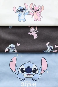 Lot de 3 T-shirts imprimés en coton