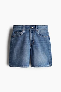 High Waist Denim Shorts