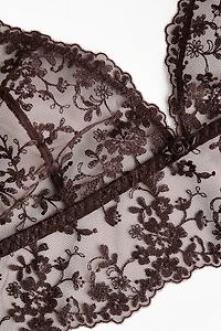 Embroidered Bralette