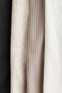 4-pack Ribbed Cotton Pants