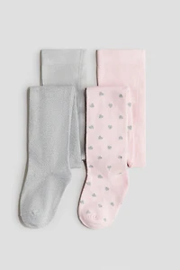 2-Pack Fine-Knit Tights