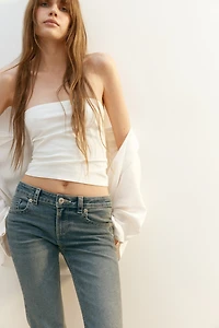 Flared Low Jeans