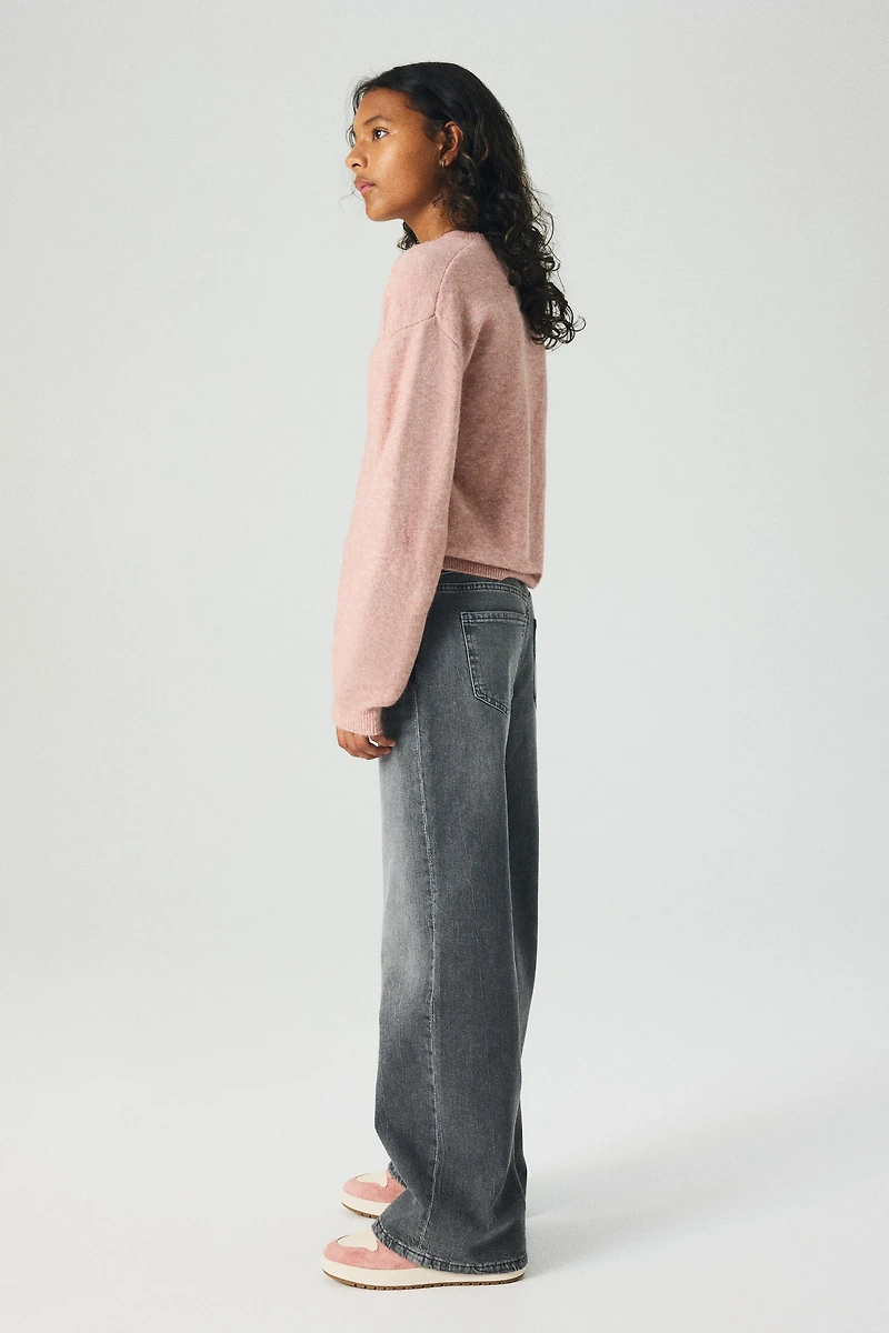 Baggy Fit Bootcut Jeans