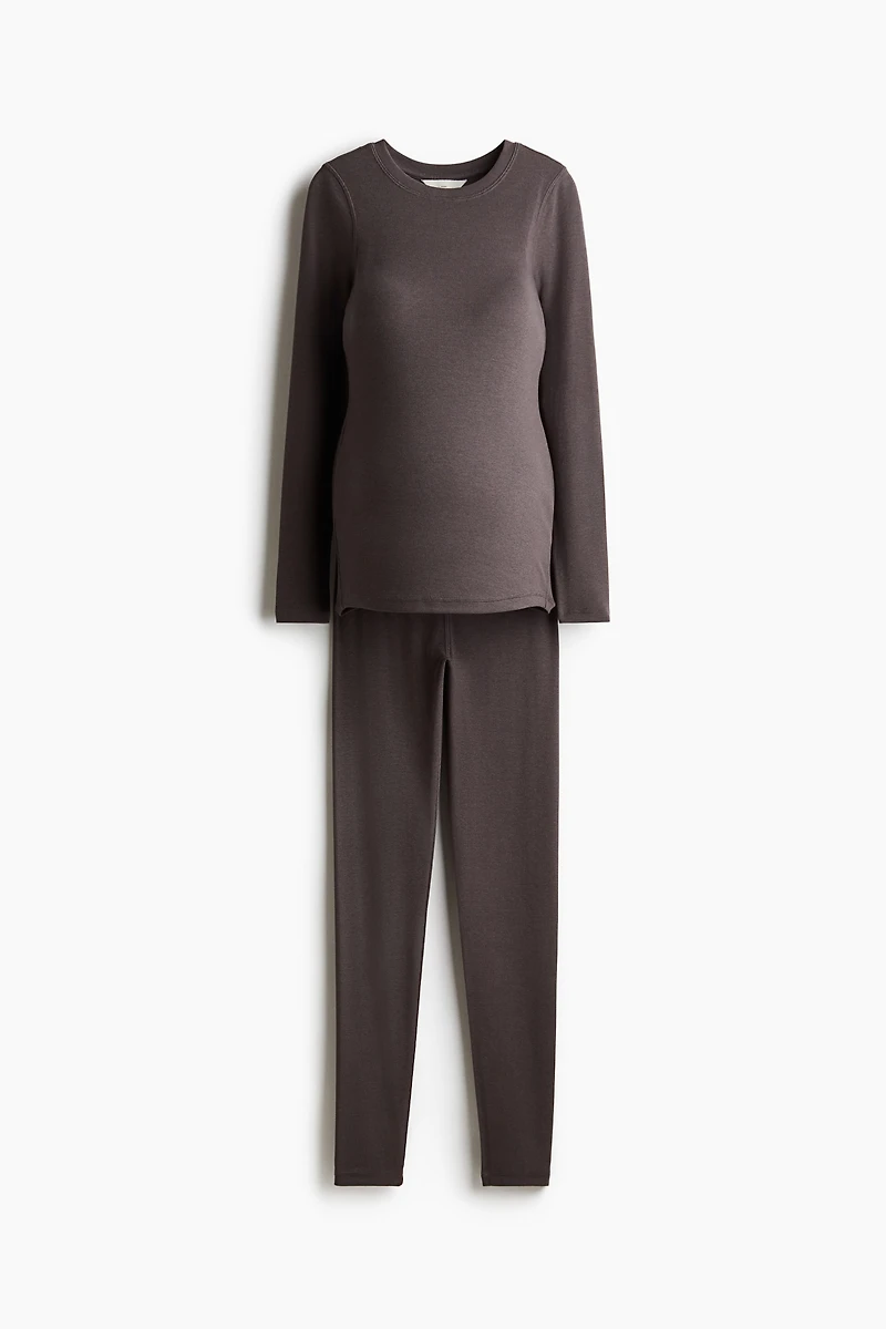 MAMA Ensemble côtelé 2 pièces